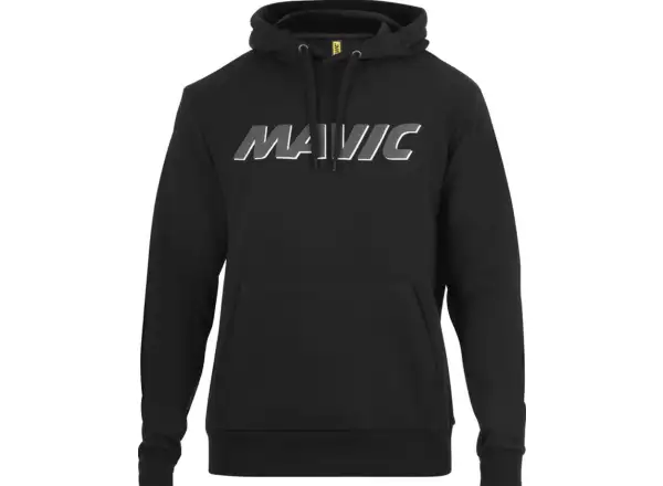 Mavic Corporate Logo męska bluza z kapturem Carbone Yellow