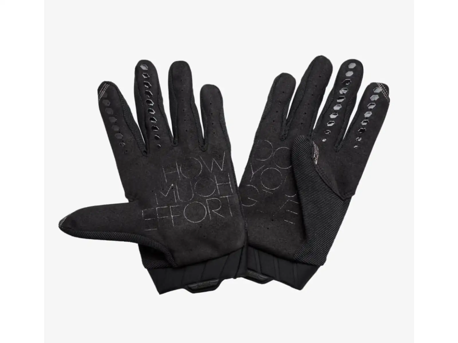 100% Geomatic męskie rękawice Black/Charcoal