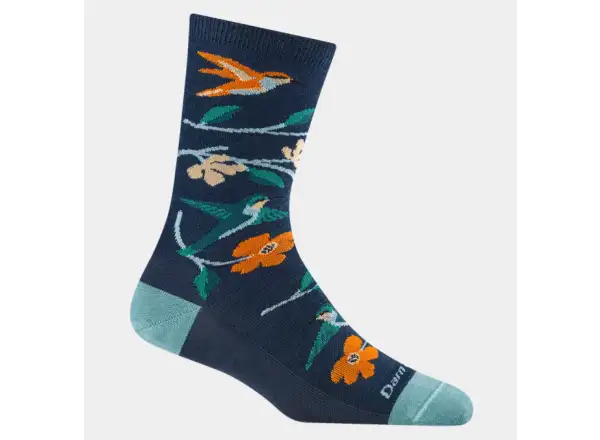 Darn Tough Birds Of A Feather Crew Lightweight damskie skarpety Midnight