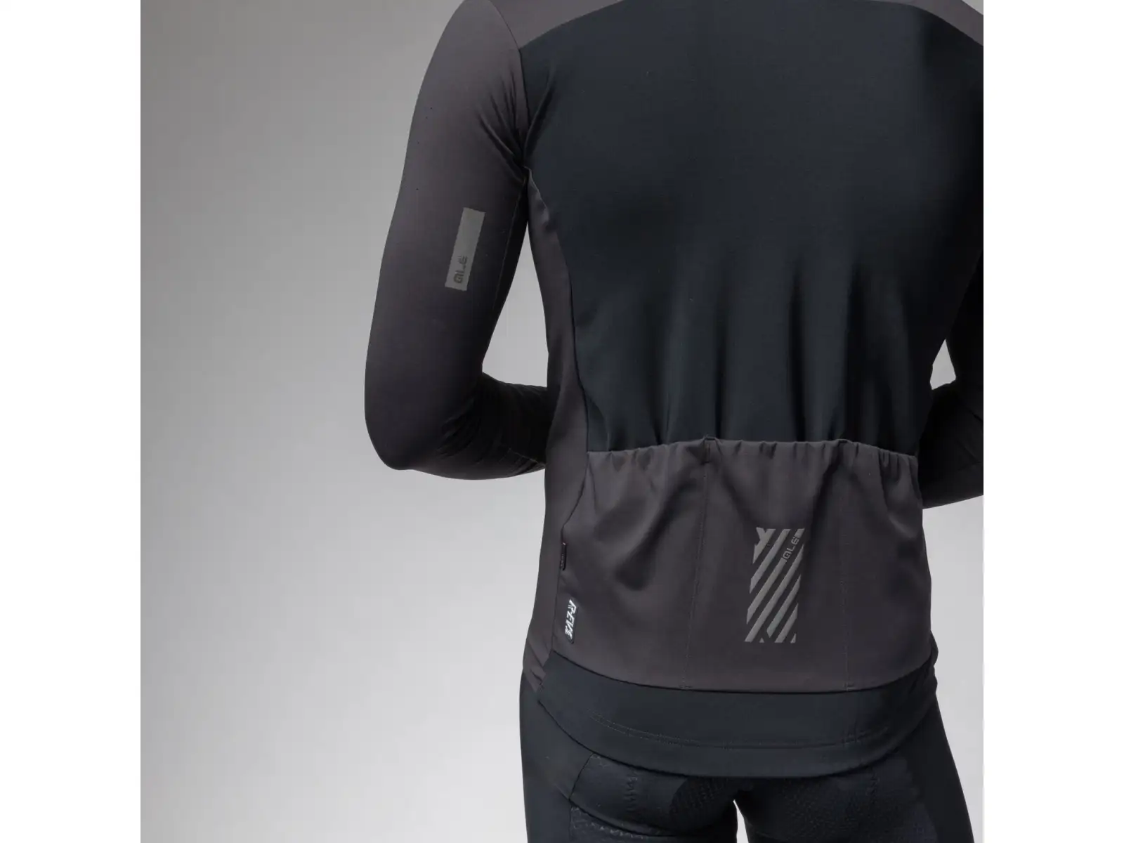 Alé R-EV1 Defence 2.0 męska kurtka rowerowa Black