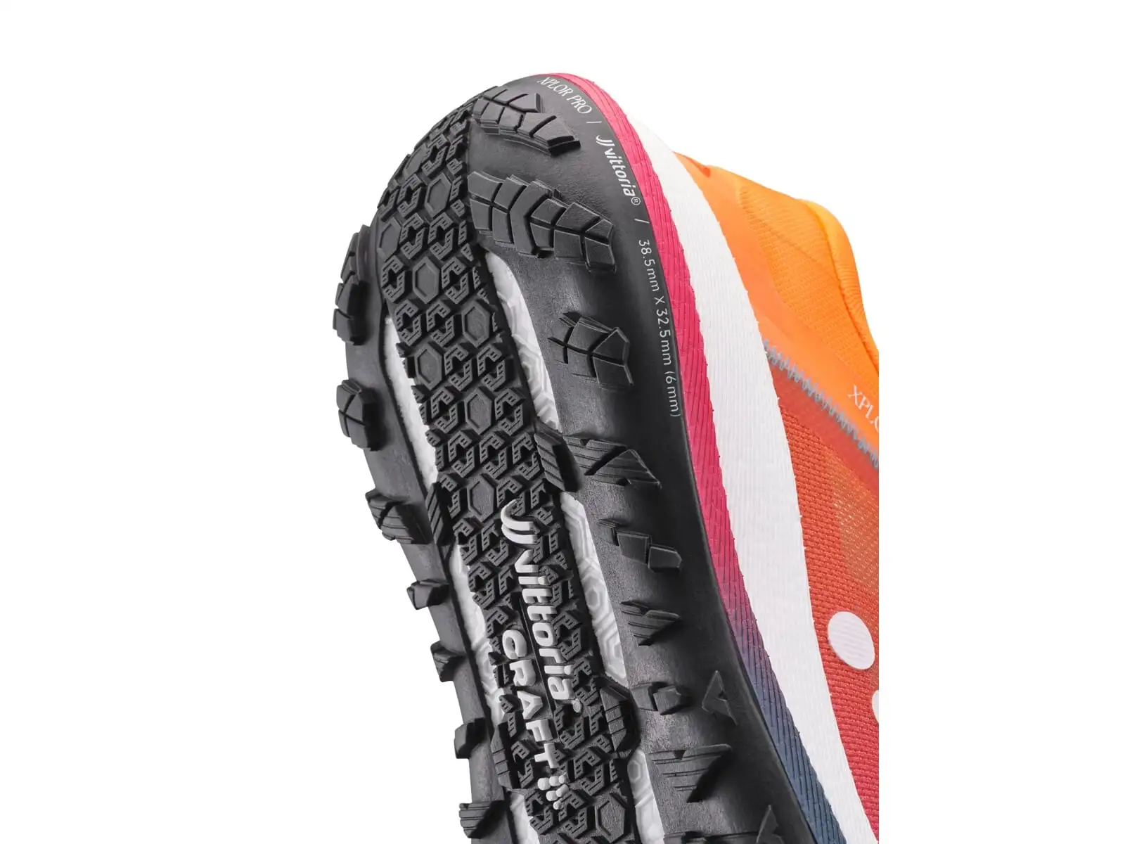 Craft Xplor Pro męskie buty do biegania pomarańczowe
