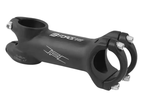 Force Basic S4.6 wspornik kierownicy 31,8/100mm Al, czarny