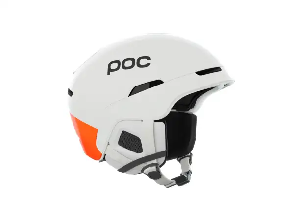 POC Obex MIPS kask narciarski Hydrogen White/Fluorescent Orange