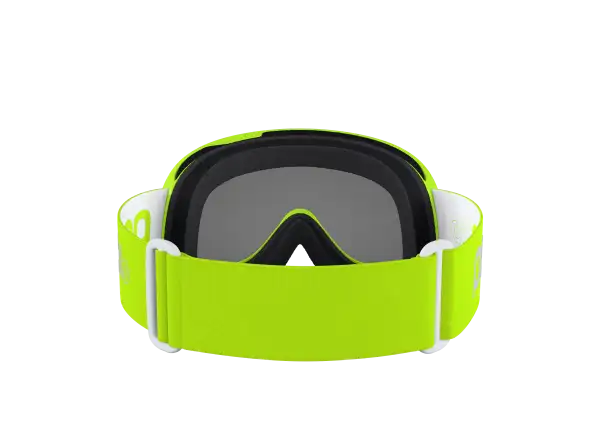 POC POCito Retina dziecięce gogle narciarskie Fluorescent Yellow/Green/Partly Sunny Silver