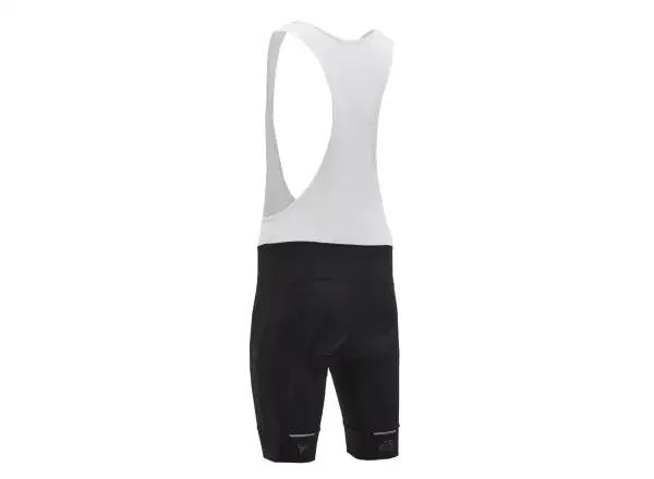 Silvini Fortore Bib męskie spodenki z szelkami i wkładką Black/White