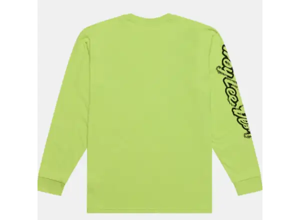 Troy Lee Designs Peace Out męska koszulka z długim rękawem Glo Yellow