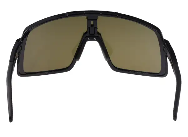R2 Revel okulary przeciwsłoneczne czarna/brązowa/złoty chrom