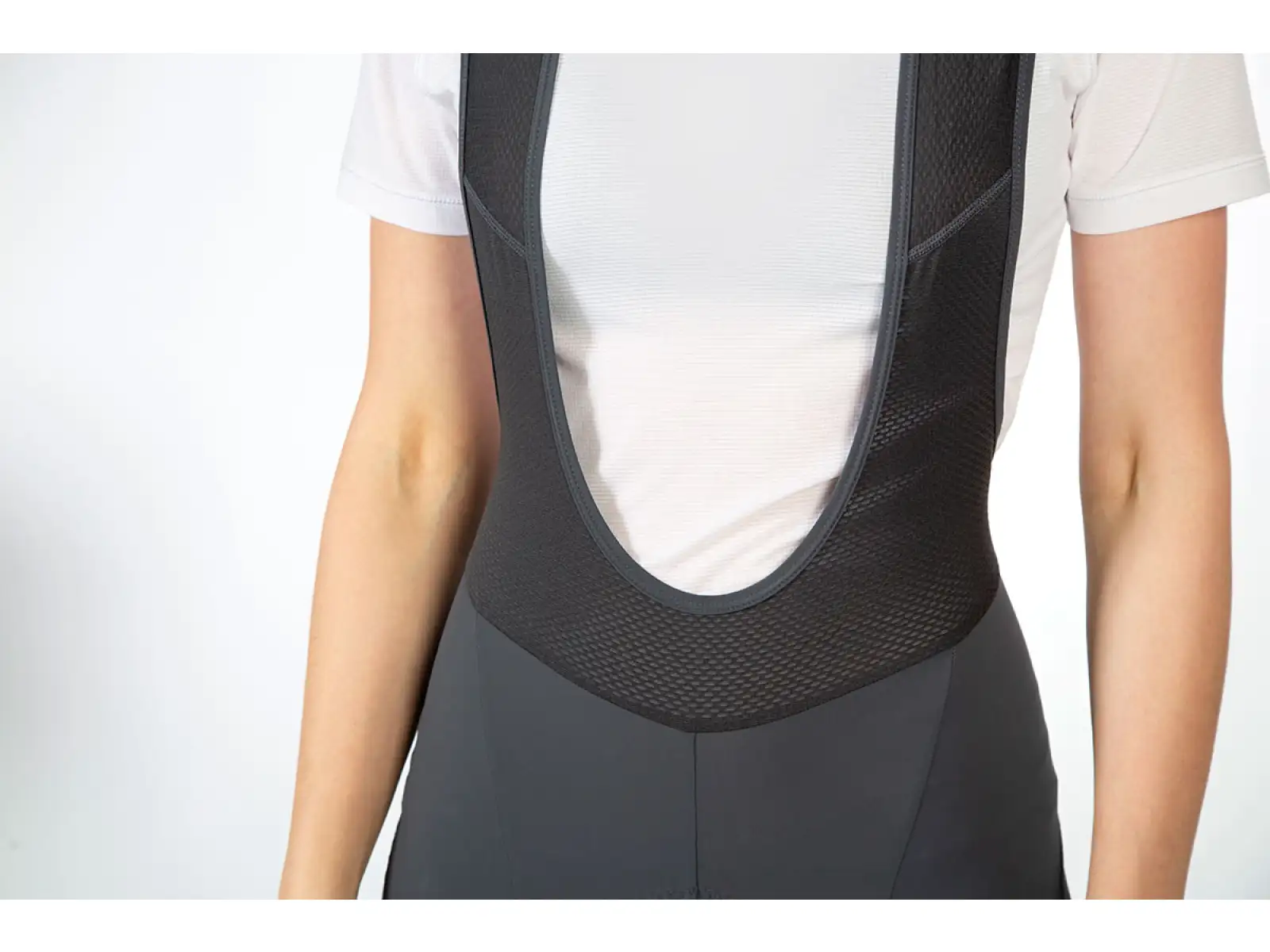 Endura Xtract Lite damskie spodenki z szelkami i wkładką Grey