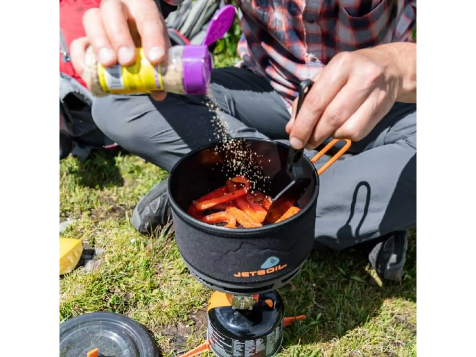 JetBoil 1,5L Ceramic FluxRing Garnek Carbon