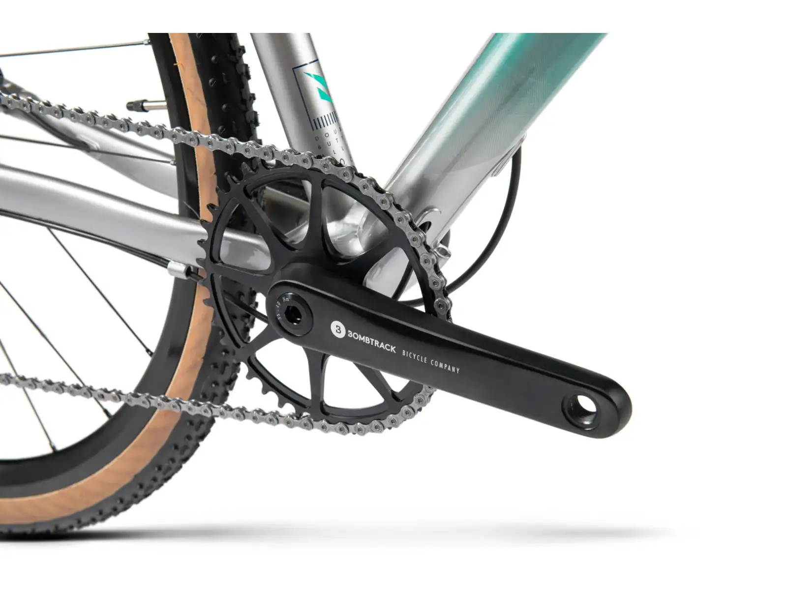 Bombtrack Tension 2 rower przełajowy Glossy Grey / Green