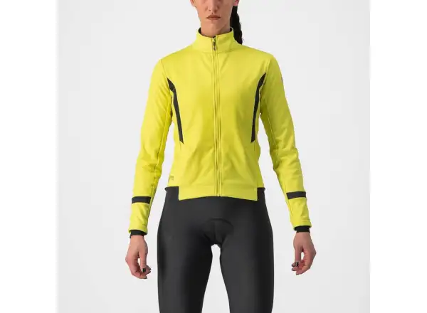 Castelli Dinamica 2 damska kurtka brilliant yellow/dark grey