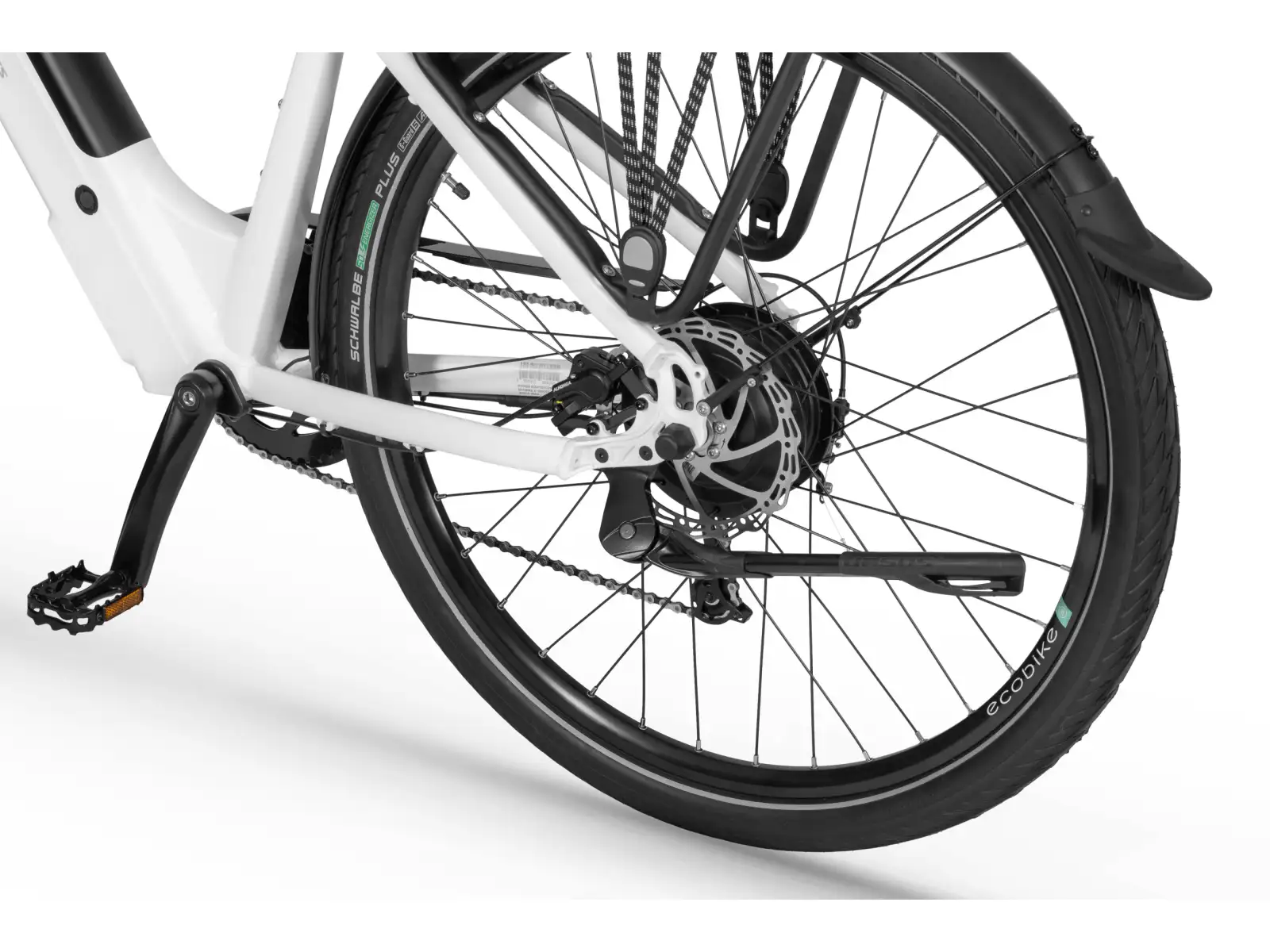Ecobike X-Cross 504 Wh White trekkingowy rower elektryczny