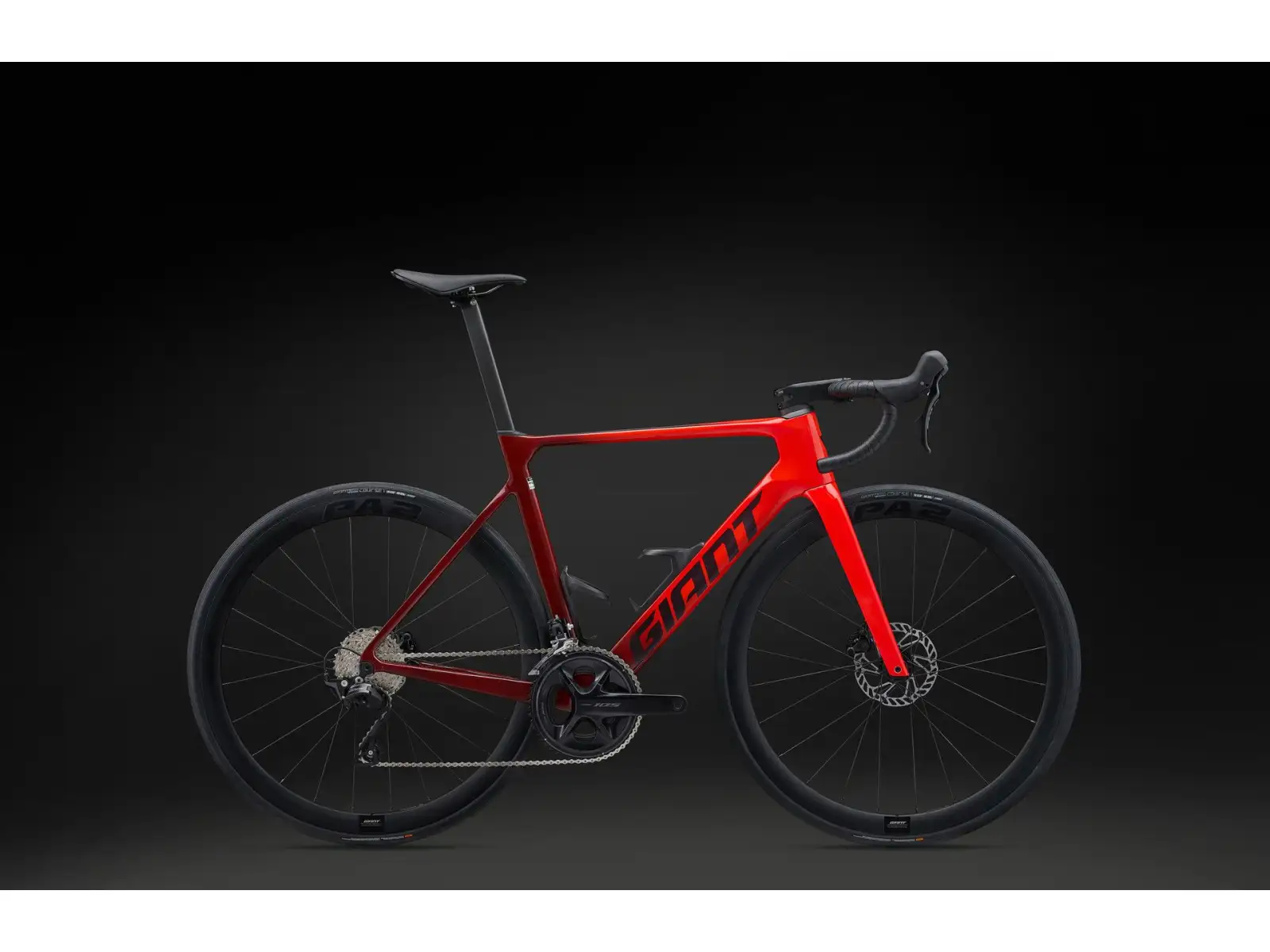 Giant Propel Advanced 2 rower szosowy pure red