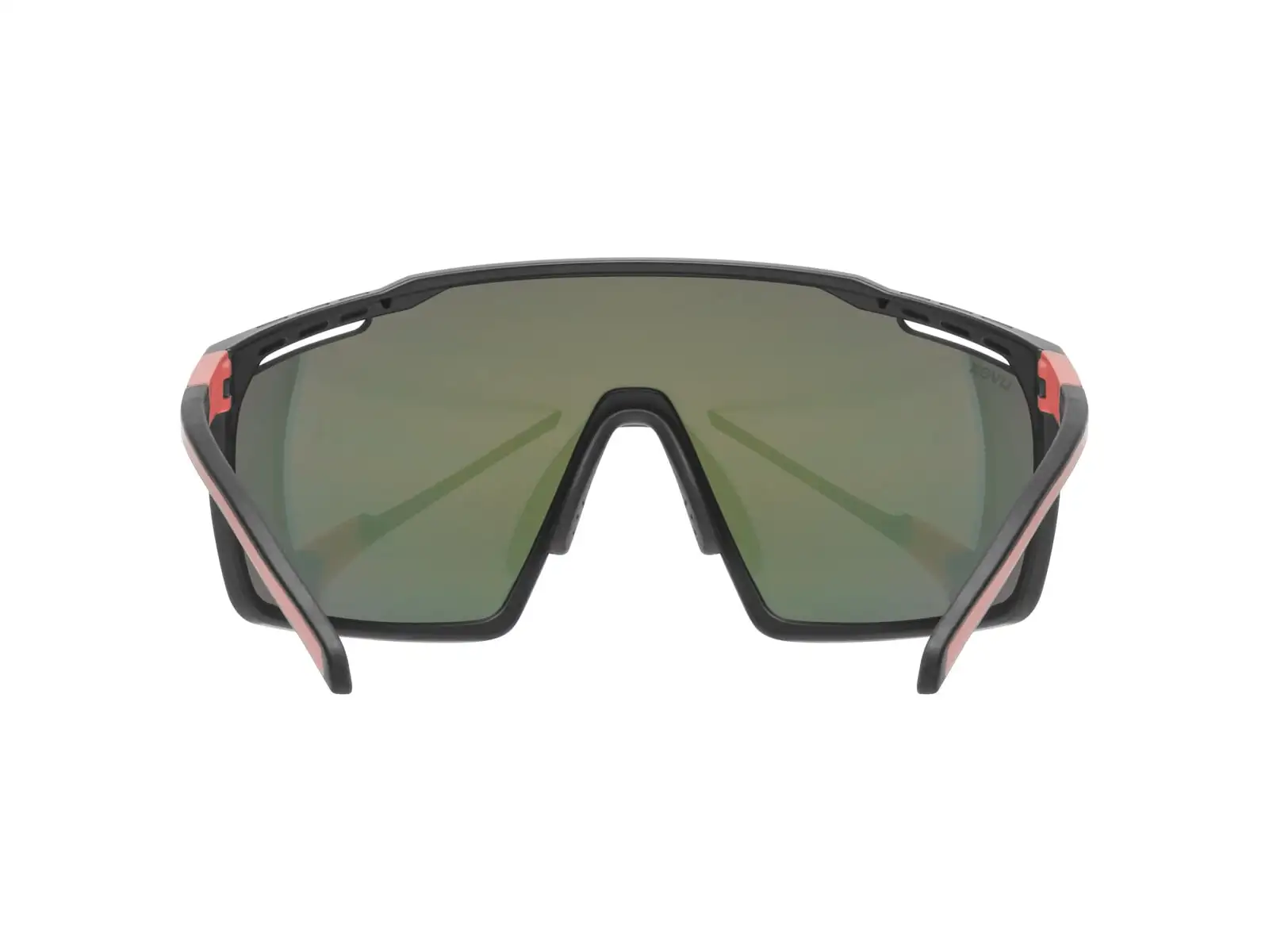 Uvex MTN Perform okulary rowerowe Black Red M/Mirror Red