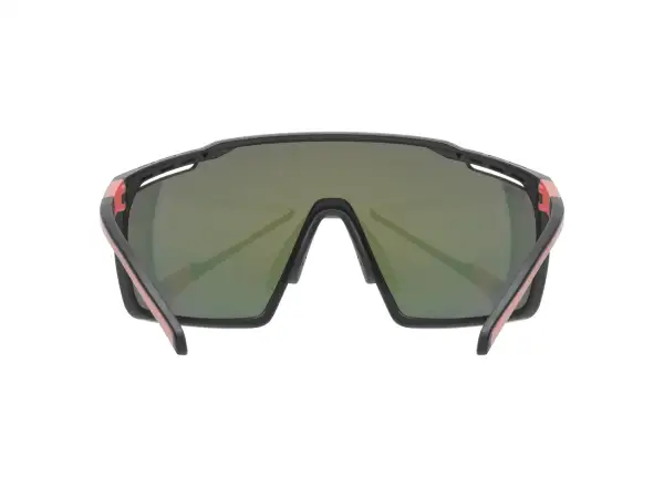 Uvex MTN Perform okulary rowerowe Black Red M/Mirror Red
