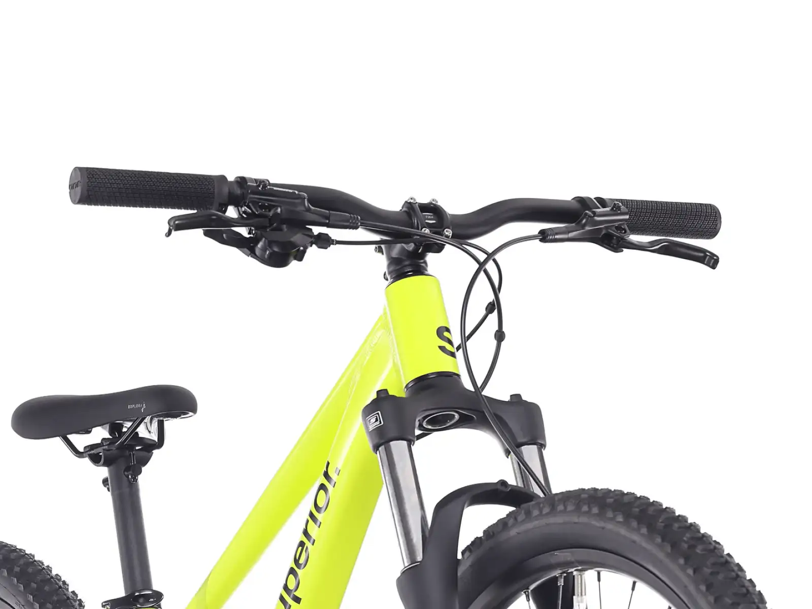 Superior RACER 27 rower dziecięcy Matte Radioactive Yellow