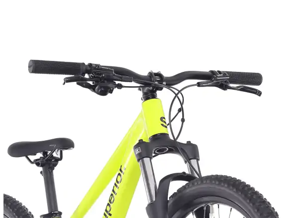 Superior RACER 27 rower dziecięcy Matte Radioactive Yellow