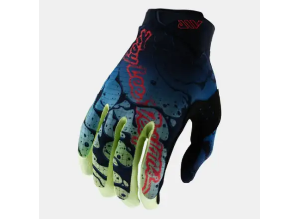 Troy Lee Designs Air Drip rękawice Glo Yellow/Dark Navy