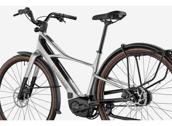 Cannondale FlyingV 1 Silver miejskie lekkie rower elektryczny