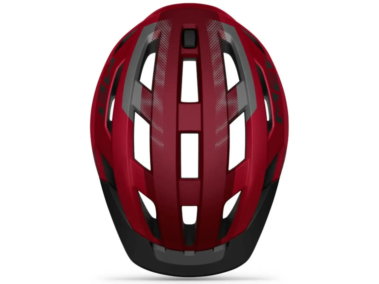 MET ALLROAD kask czerwony/czarny matowy