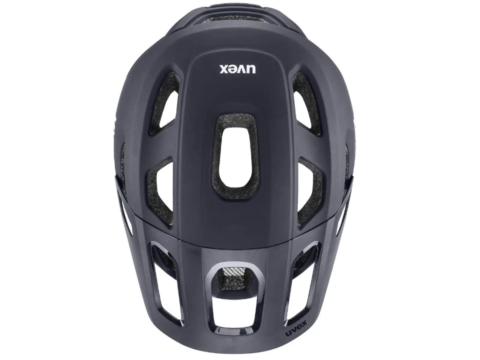 Uvex React MTB kask Deep Space/Azure Matt