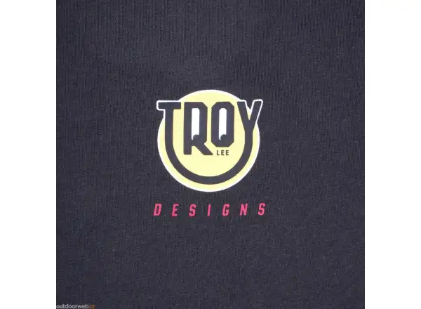 Troy Lee Designs Happy Dayz damska koszulka z krótkim rękawem Carbon