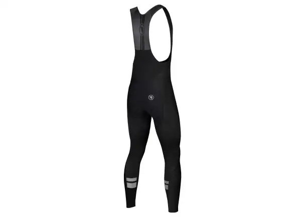 Endura Pro SL męskie ocieplane spodnie z wkładką i szelkami Black