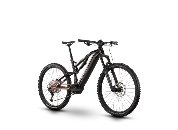 Raymon Trailray 150 Pro w pełni amortyzowany rower elektryczny nebularred/pinky/black
