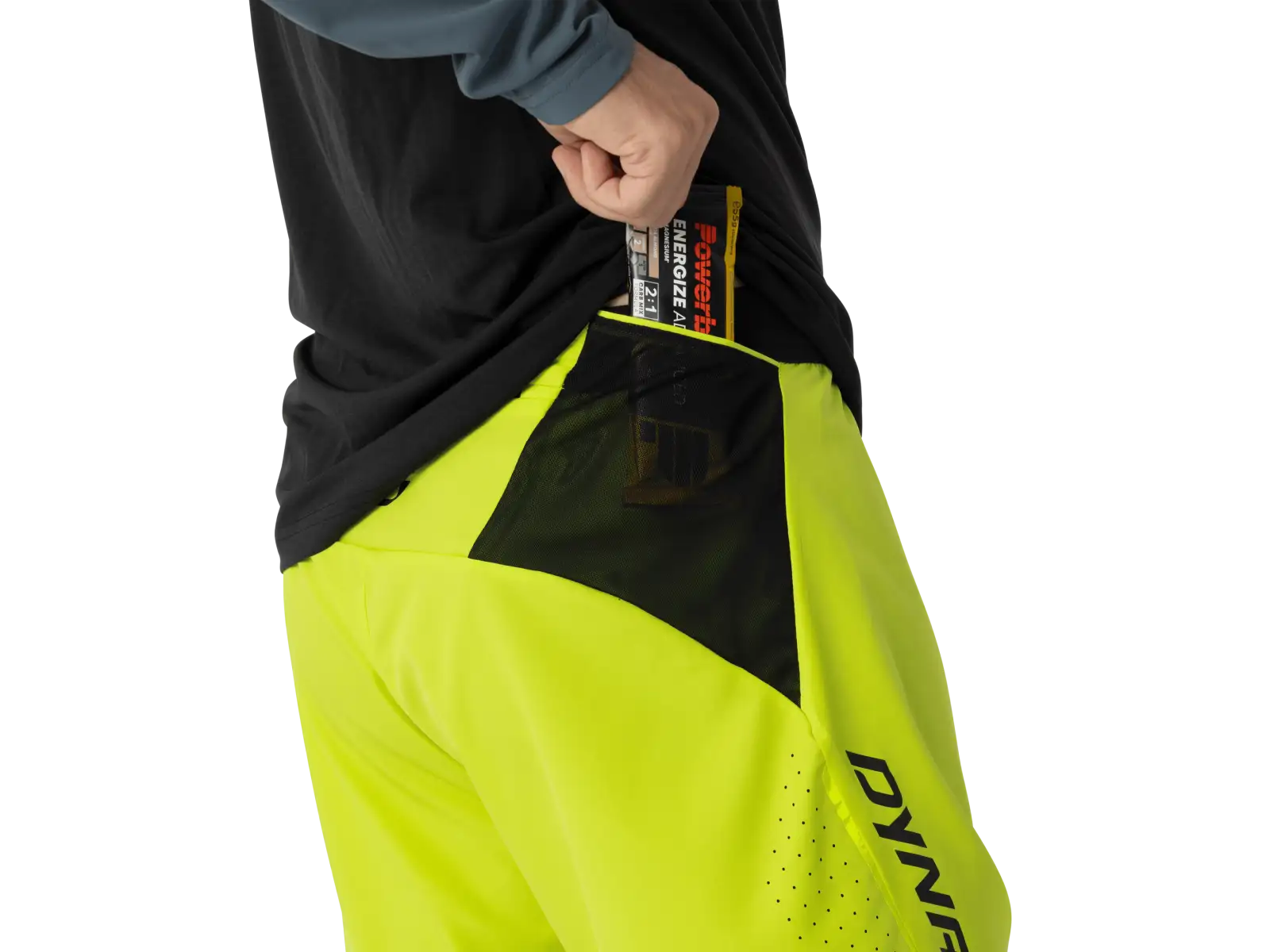 Dynafit Alpine Pro 2w1 męskie spodenki do biegania Ultra Yellow