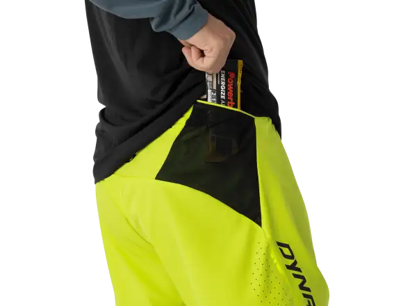 Dynafit Alpine Pro 2w1 męskie spodenki do biegania Ultra Yellow