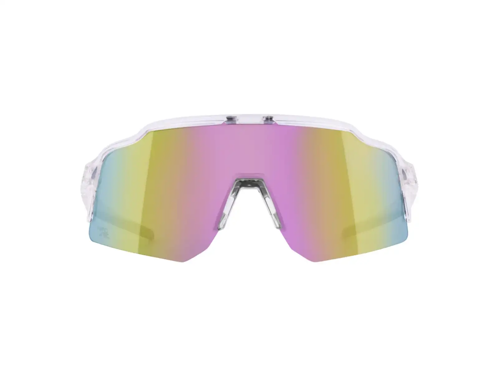 Force Strive okulary rowerowe przezroczyste/fioletowo-żółte szkło