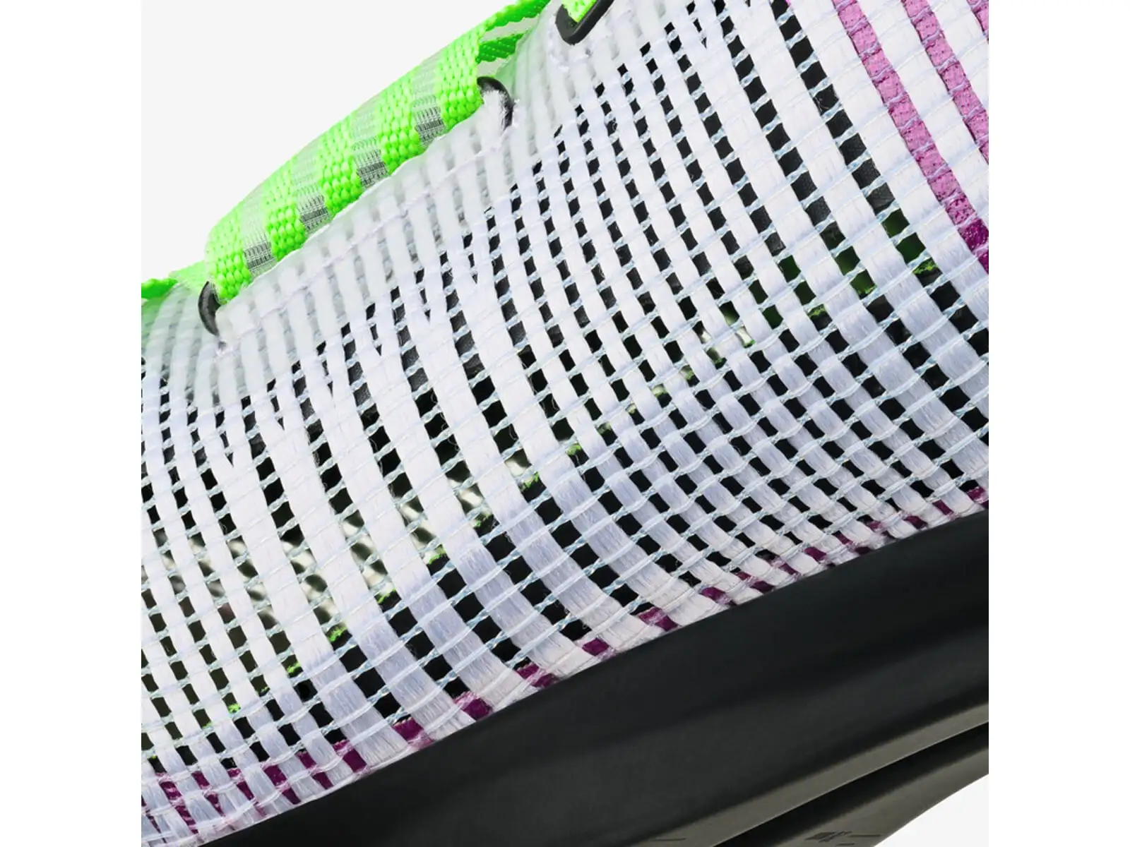 Fizik Vento Powerstrap Aeroweave szosowe buty kolarskie Light Violet/Neon Green