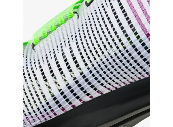 Fizik Vento Powerstrap Aeroweave szosowe buty kolarskie Light Violet/Neon Green
