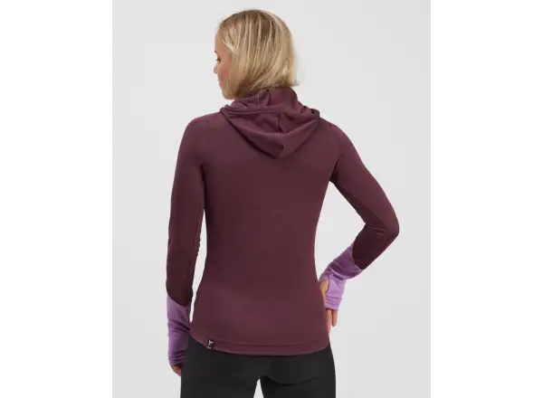 Silvini Merate damska koszulka dlugi rekaw Plum/Blush