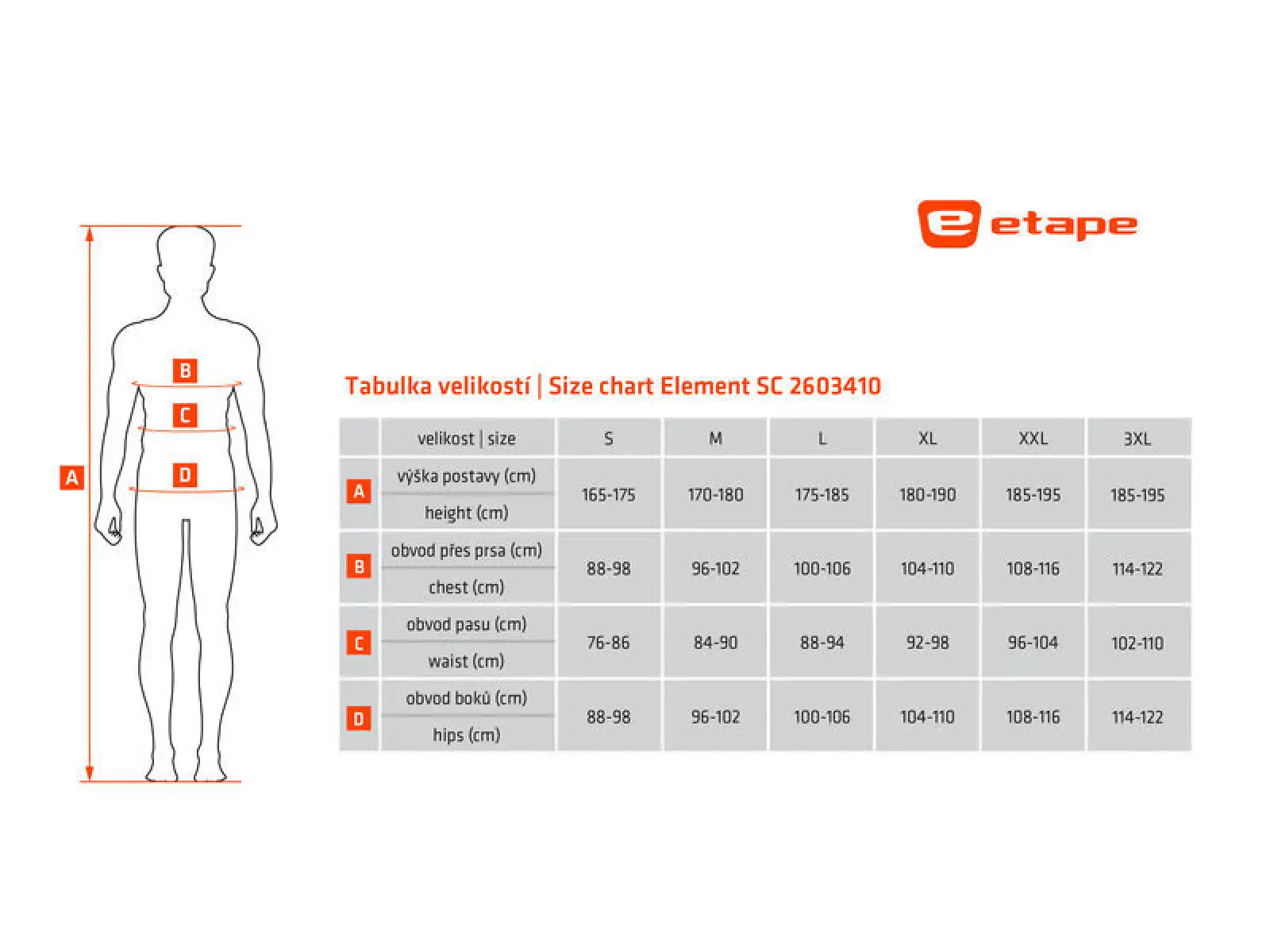 Etape Element SC męska funkcjonalna koszulka bez rękawów czarna