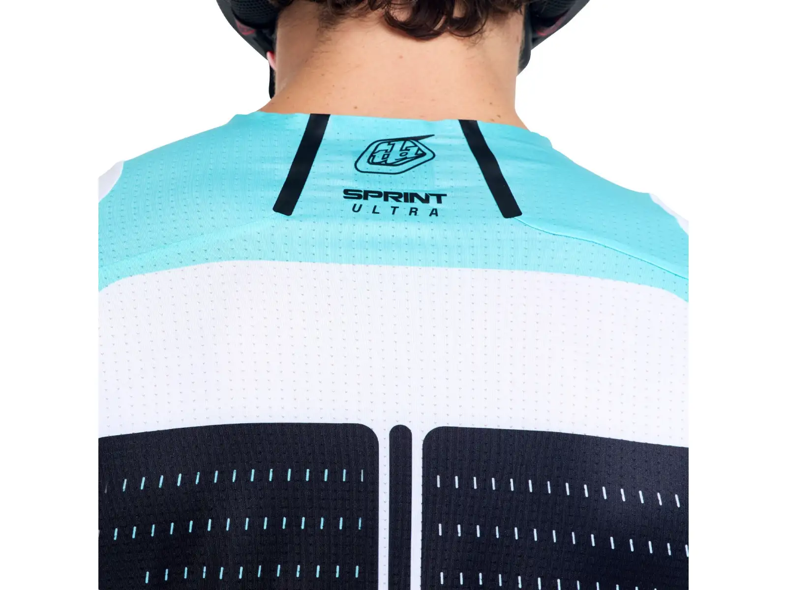 Troy Lee Designs Sprint Ultra męska koszulka z długim rękawem Proton White