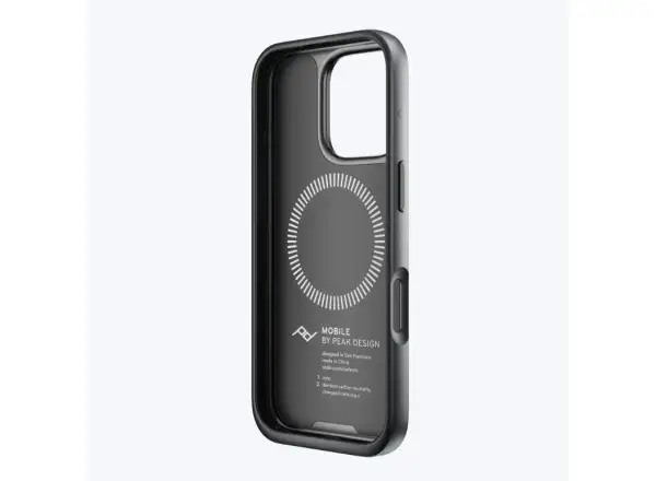 Peak Design Mobile Everyday Clarino Case iPhone 16 Pro pokrowiec na telefon Black