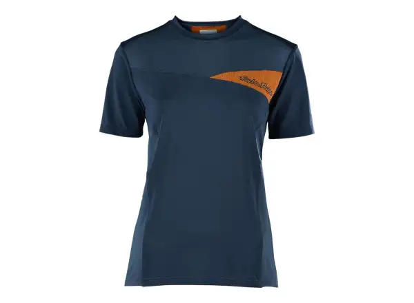 Troy Lee Designs Skyline damska koszulka krótki rękaw Slate/Heather Bourbon