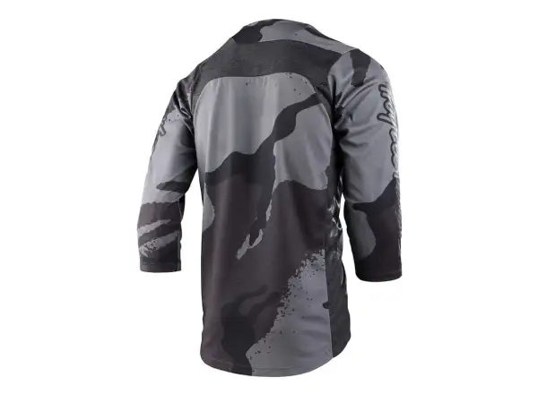 Troy Lee Designs Ruckus męska koszulka 3/4 rękaw Camber Camo, black heather