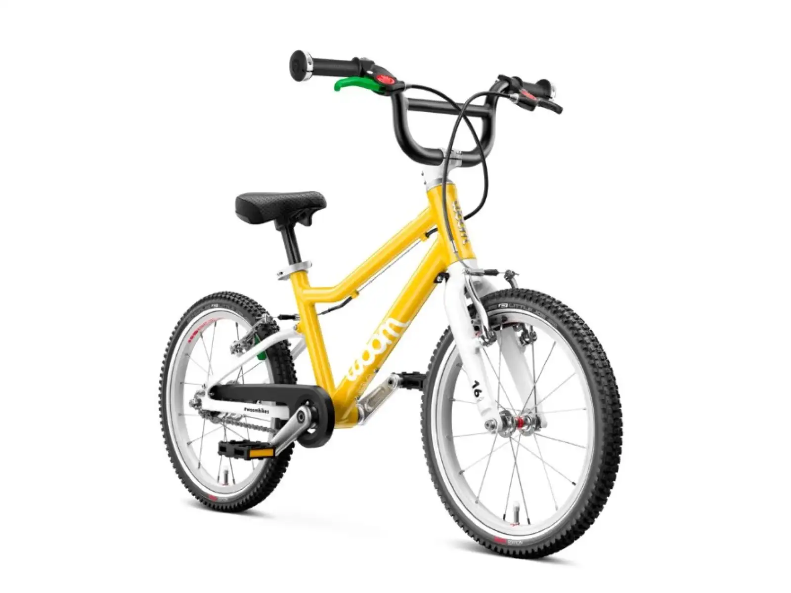 Woom 3 Automagic rowerek dziecięcy 16" Yellow