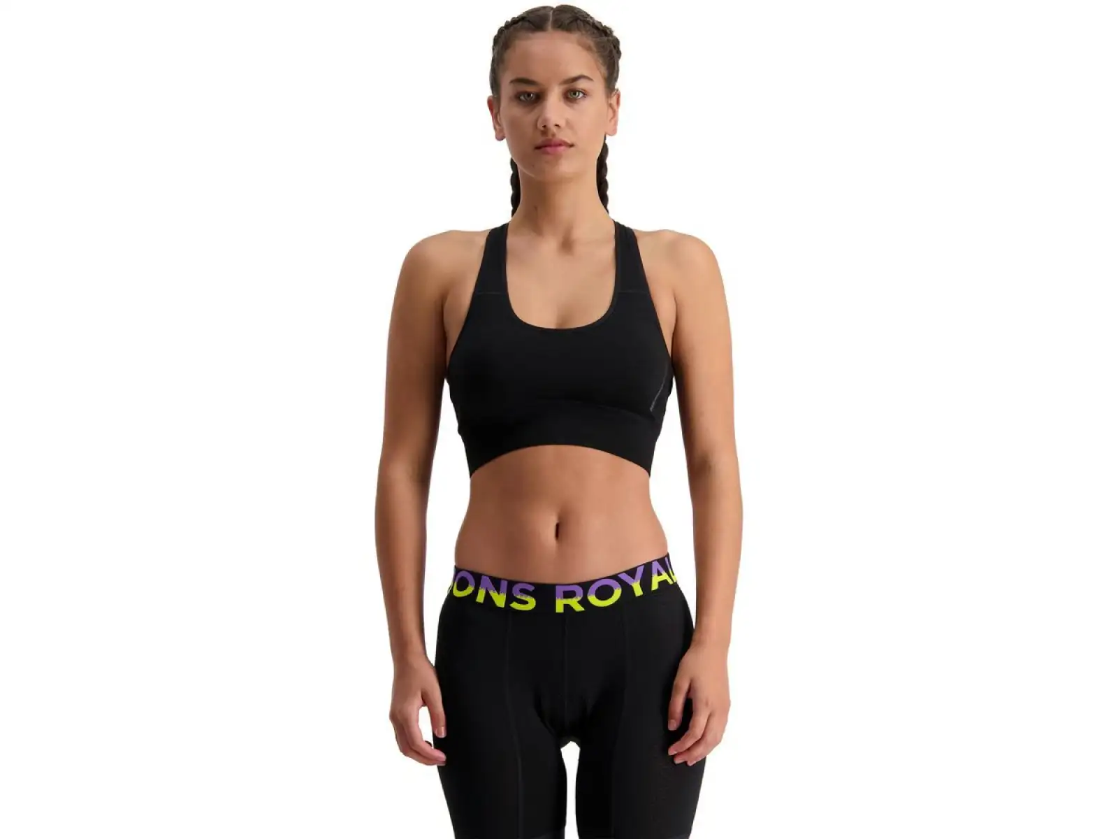 Mons Royale Stratos Merino Shift Sports stanik black