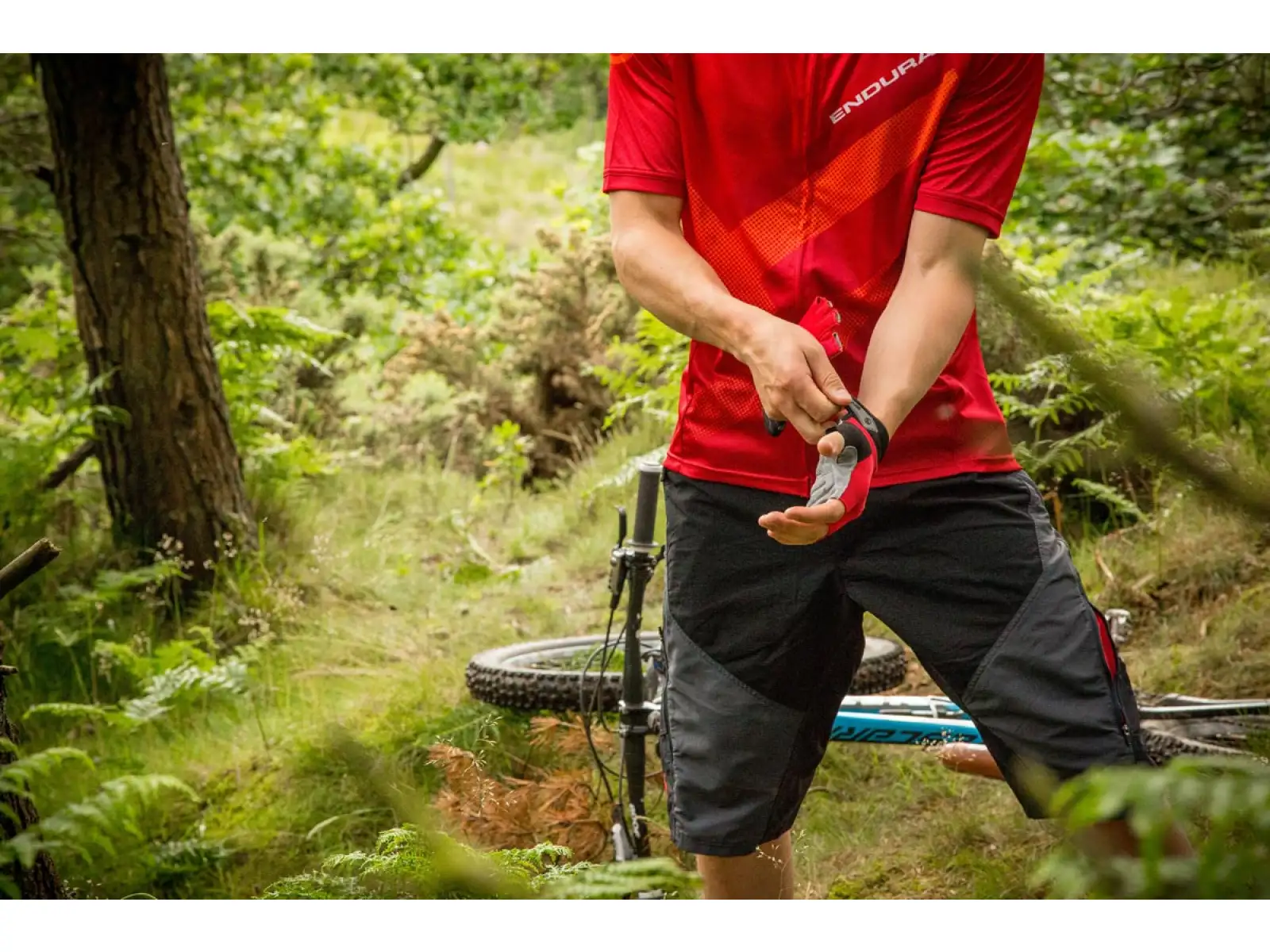 Endura Hummvee Plus II rękawice Red