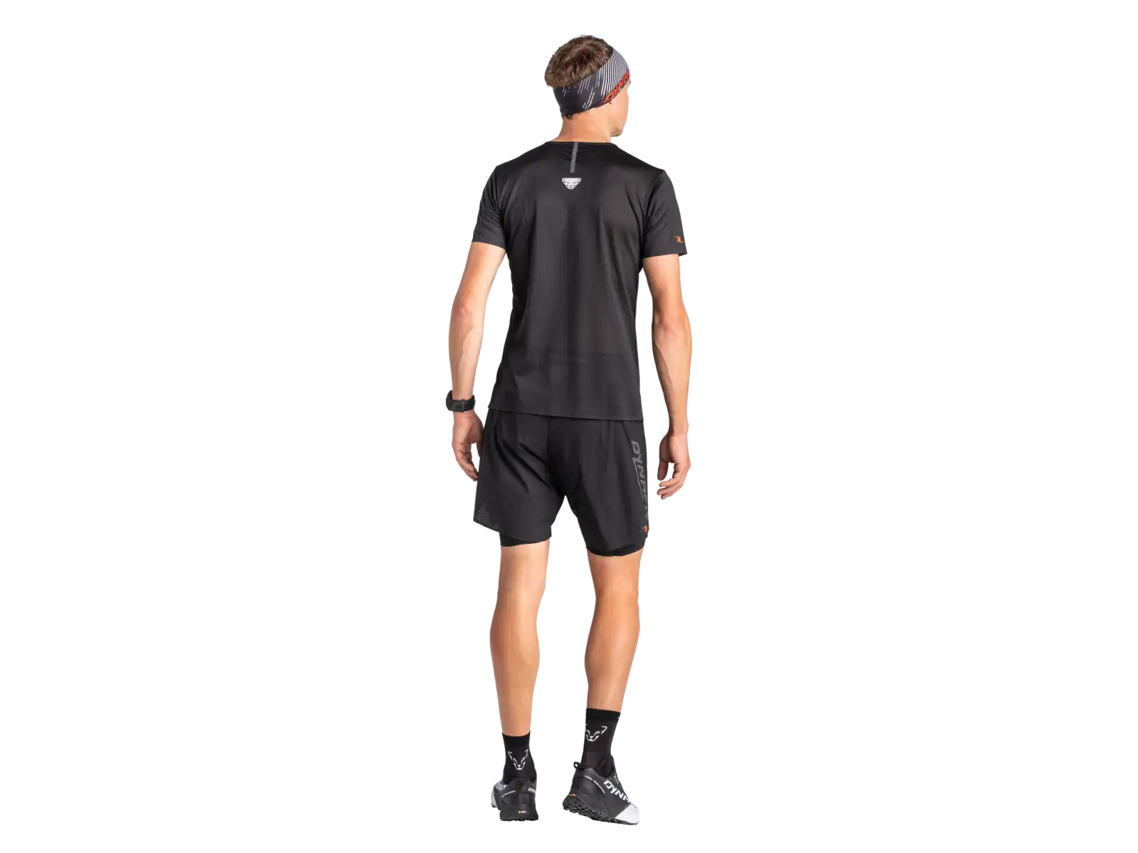 Dynafit DNA Ultra 2v1 męskie szorty do biegania Black Out