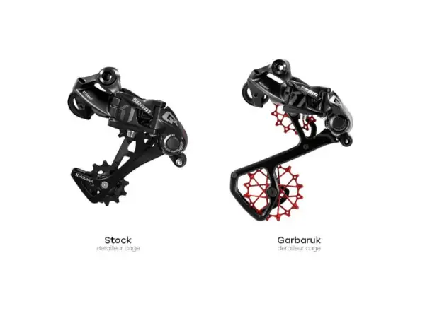 Garbaruk Koszyk przerzutki prowadzenie przerzutki Sram 11/12 spd. Gold
