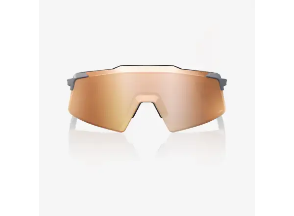 100% Aerocraft okulary przeciwsłoneczne Soft Tact Grey/HiPER Copper Mirror