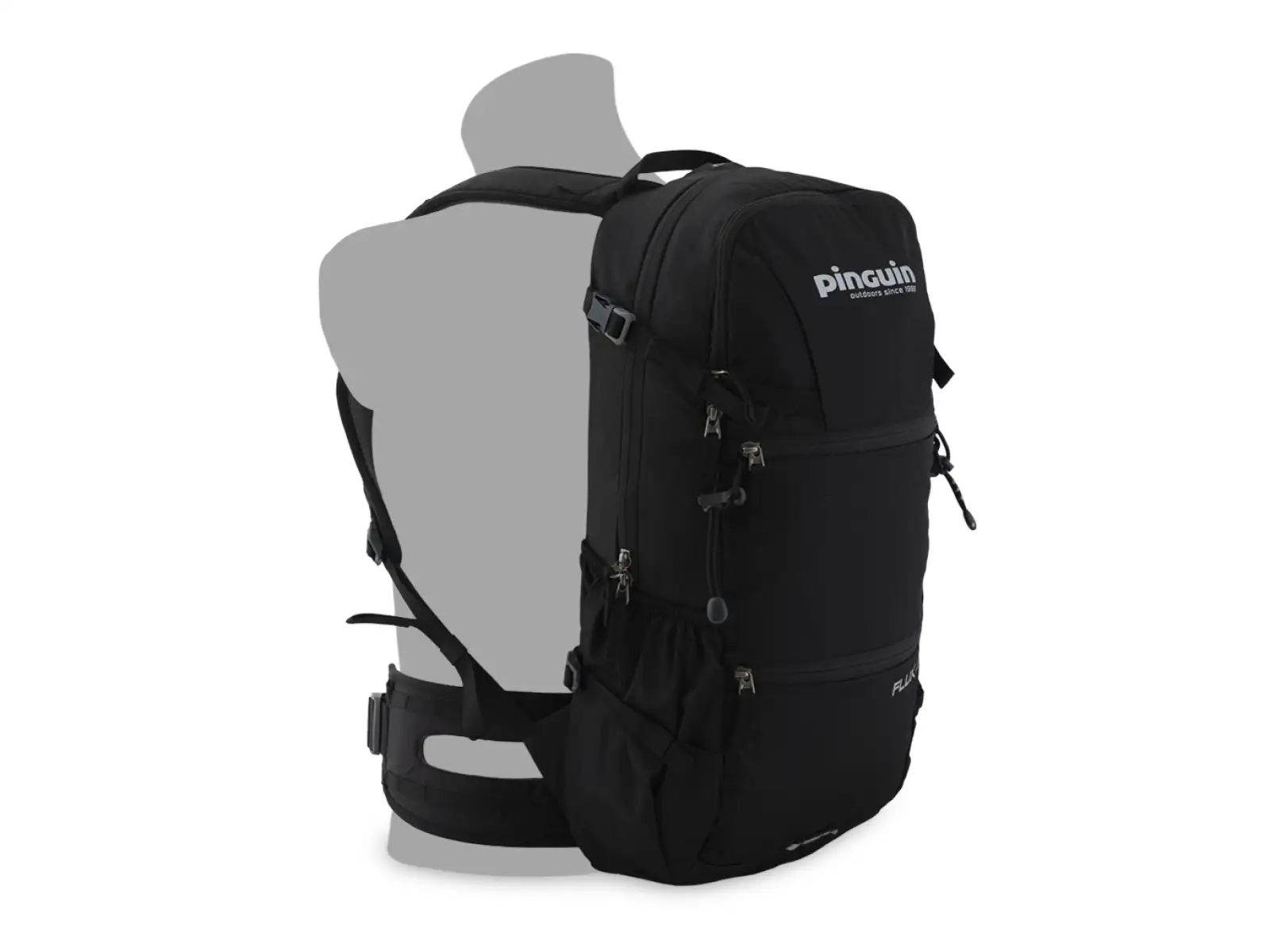 Pinguin Flux 15 plecak Black