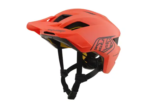 Troy Lee Designs Flowline Mips kask dziecięcy Point Coral/Charcoal