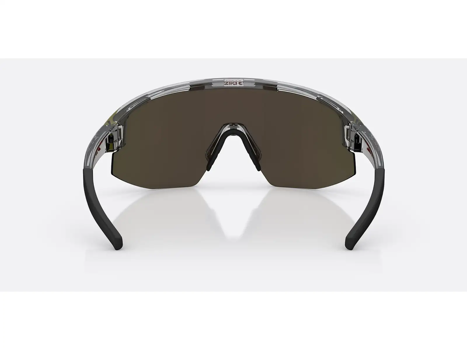 Bliz Matrix okulary przeciwsłoneczne Transparent Dark Grey/Brow Red Multi