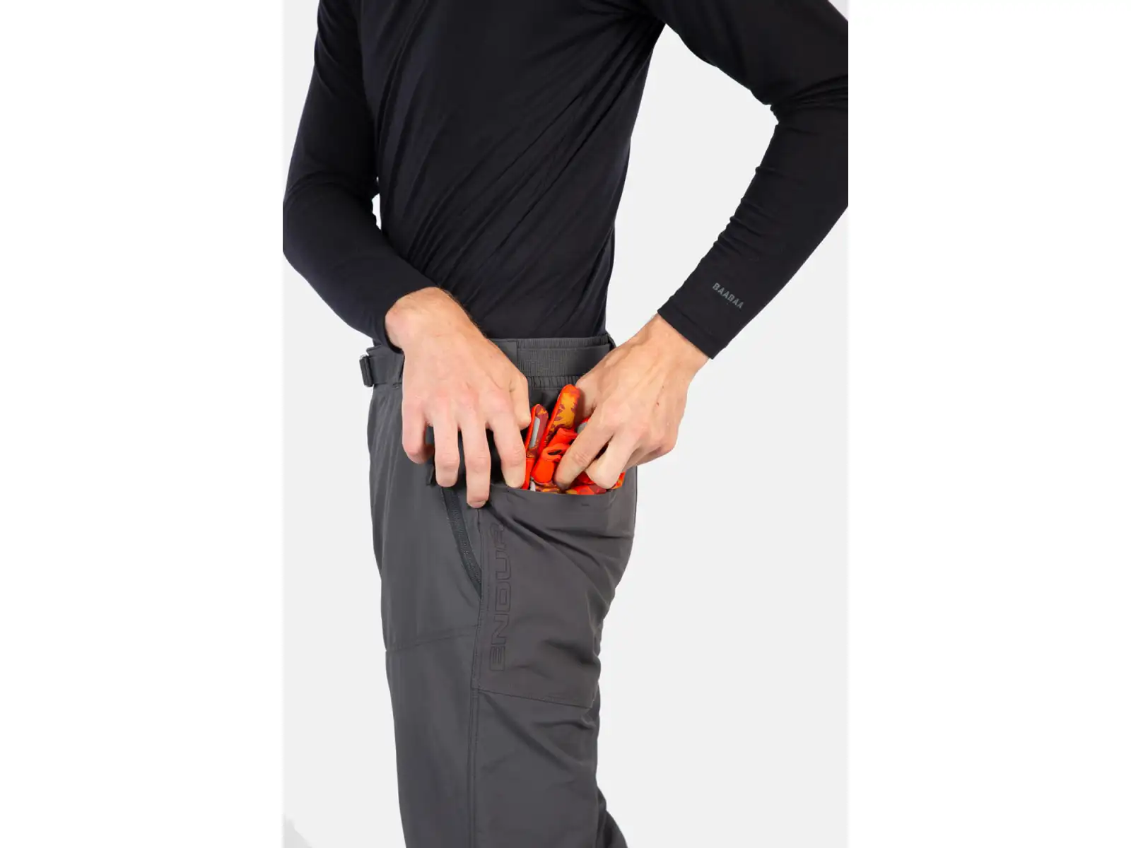 Endura Hummvee Zip-off męskie spodnie czarna