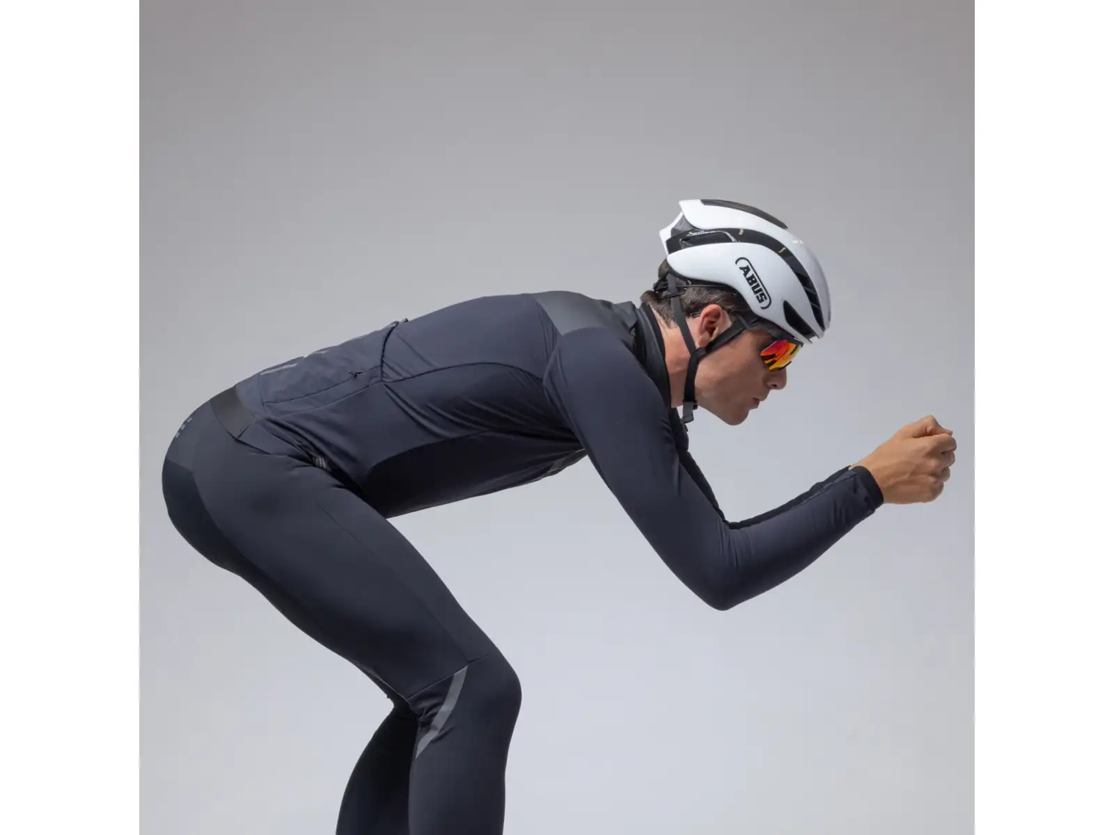 Alé R-EV1 Wool Speed męska zimowa kurtka rowerowa Black